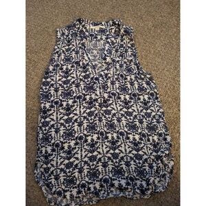 Fit2fun Blouse Sleeveless Blue Neck MP